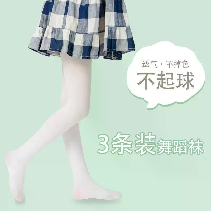 Novo estilo meias de dança infantil meninas primavera verão meias finas meia-calça verão branco dança Leggings prática m