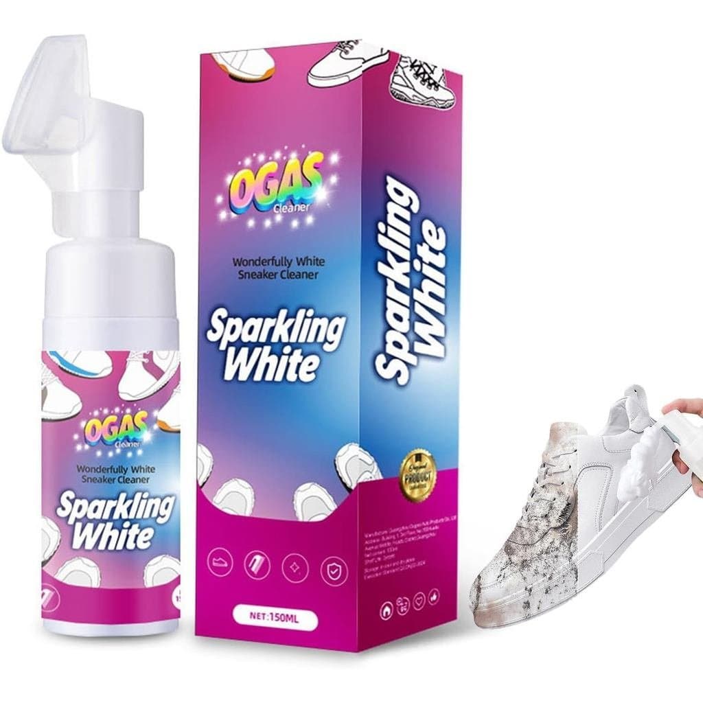Escova de de Sapatos de Alta Qualidade em Promoção, Limpador de Tênis Sem Água de 150ml, Kit para Remover