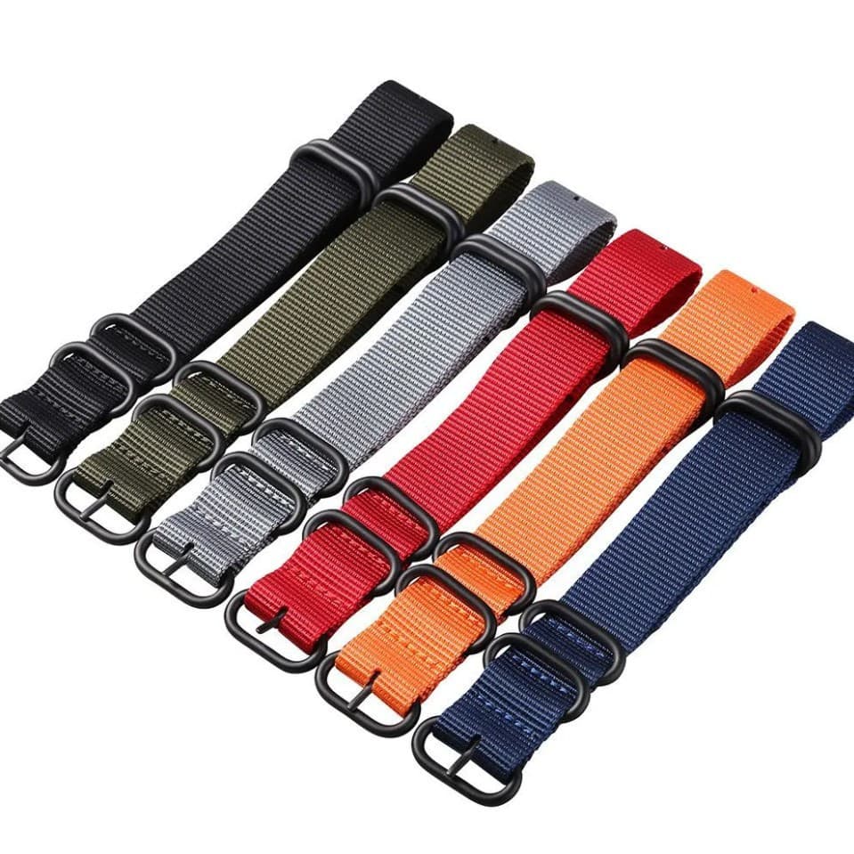 Pulseira NATO Zulu de 20mm, compatível com Amazfit Bip, Bip U, Bip S, Bip Lite, Amazfit Gts 3, Gts CXBY.   RQMT