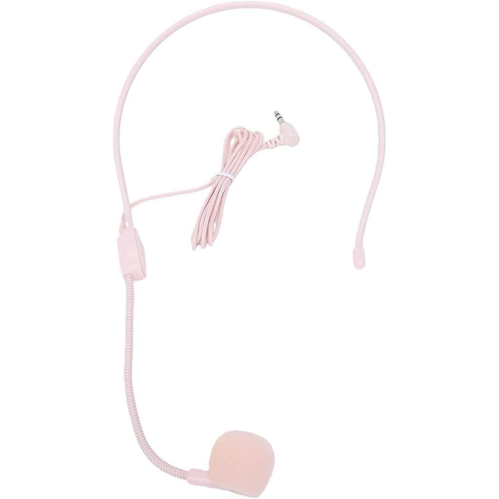 Microfone de Headset com Gancho de Orelha, Microfone On-Ear com Conector de 3,5mm, Unidirecional, Condensador, com Cance
