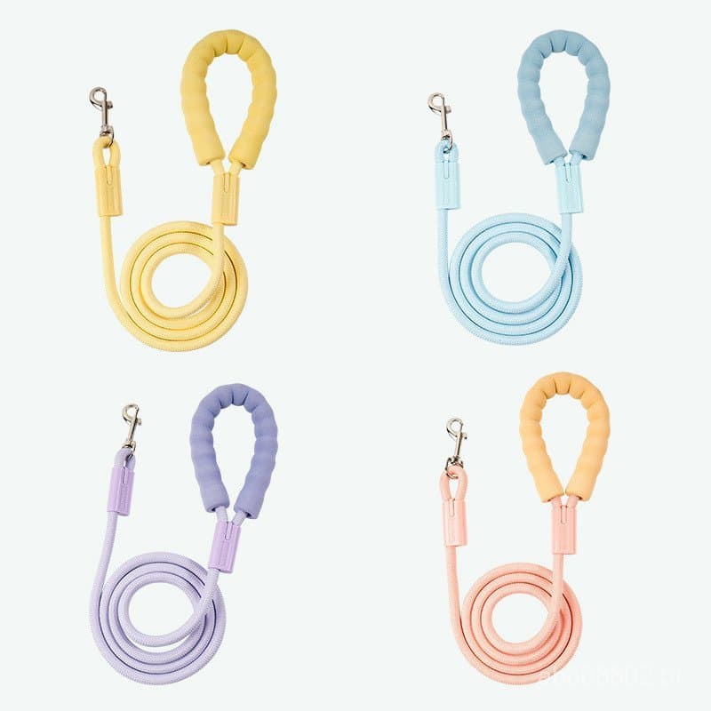 Coleira para Cães Dopamine, Acessórios para Animais de Estimação, Corda de Tração Colorida de Nylon Redonda, Corda para