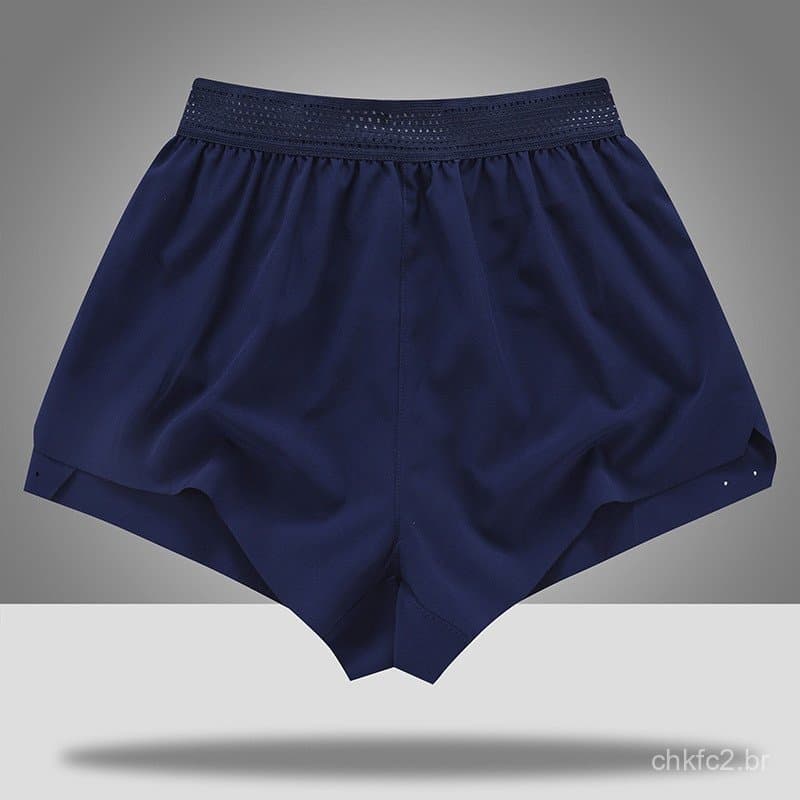 Bermuda Running Masculina Nylon 3/4, Com Forro, Secagem Rápida para Corrida e Academia
