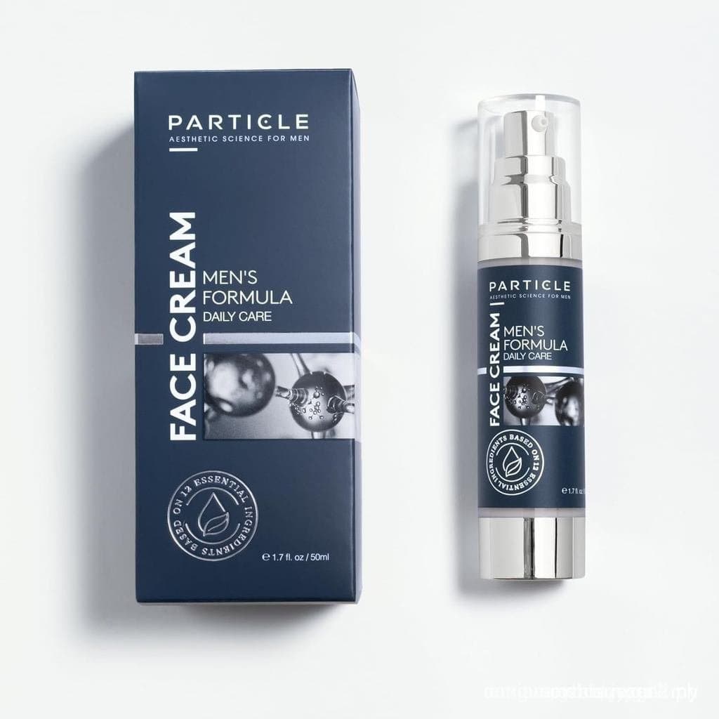 Creme Facial 6 em 1 para Homens, Hidratante Anti-Envelhecimento, Reduz Rugas, Manchas Escuras e Bolsas nos Olhos, Pacote