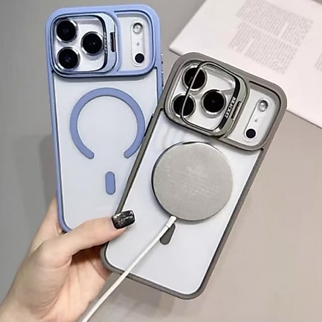 Capinha case magsafe + película proteção lente câmera para iphone 17/ 17air/ 17 Pro 17 promax