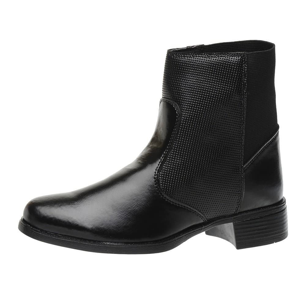 Bota Social Cano Curto Sapato Social Feminino - Coturno San Lorenzo 6021