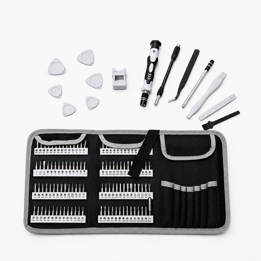 Kit Chave de Precisão 127 em 1 para Celular Notebook PC Relógio Eletrônicos