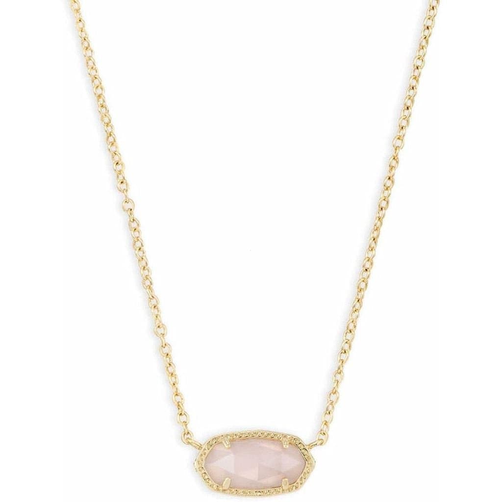 Colar com Pingente Feminino KendraScottElisa, Joia de Moda, Banhado a Ouro 14k JR4T LES7