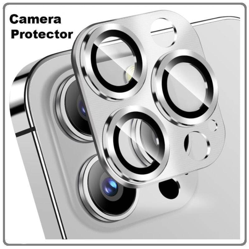 Película Protetora De Lente De Câmera De Metal , Capa Completa Para Iphone 17 Pro Max 16 15 14 13 Traseira