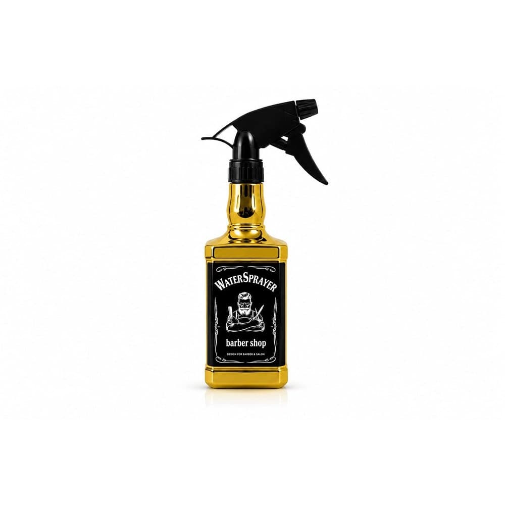 Borrifador Spray de Água para Cabeleireiro Jack Luxo Dourado cod 1621