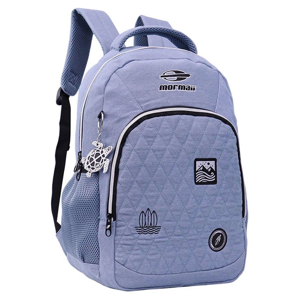 Mochila Mormaii Casual Denim 20L Azul - Conforto e Estilo
