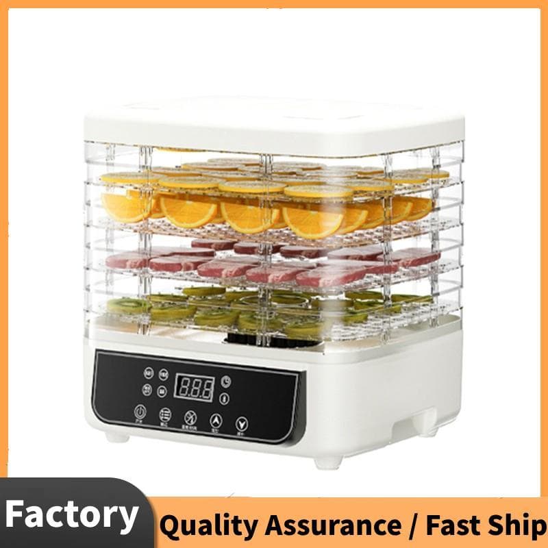 Controle De Toque-Desidratador De Alimentos-Secador Elétrico De Frutas E Vegetais De 5 Camadas Para , Lanches De Carne P