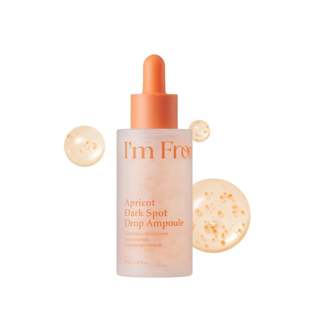 I'm From Apricot Glow Ampoule, Sérum com 5% de Niacinamida e Extrato de Damasco 1.69fl.oz