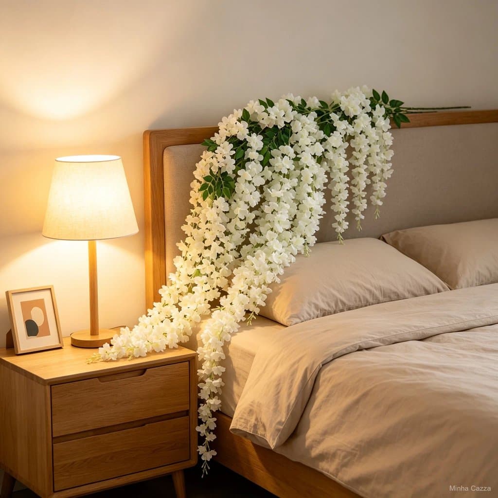 12/24/36 Pcs Creeper De Flores Artificiais Durável Resistente Decora Oculta Armazenamento Fácil Variedades