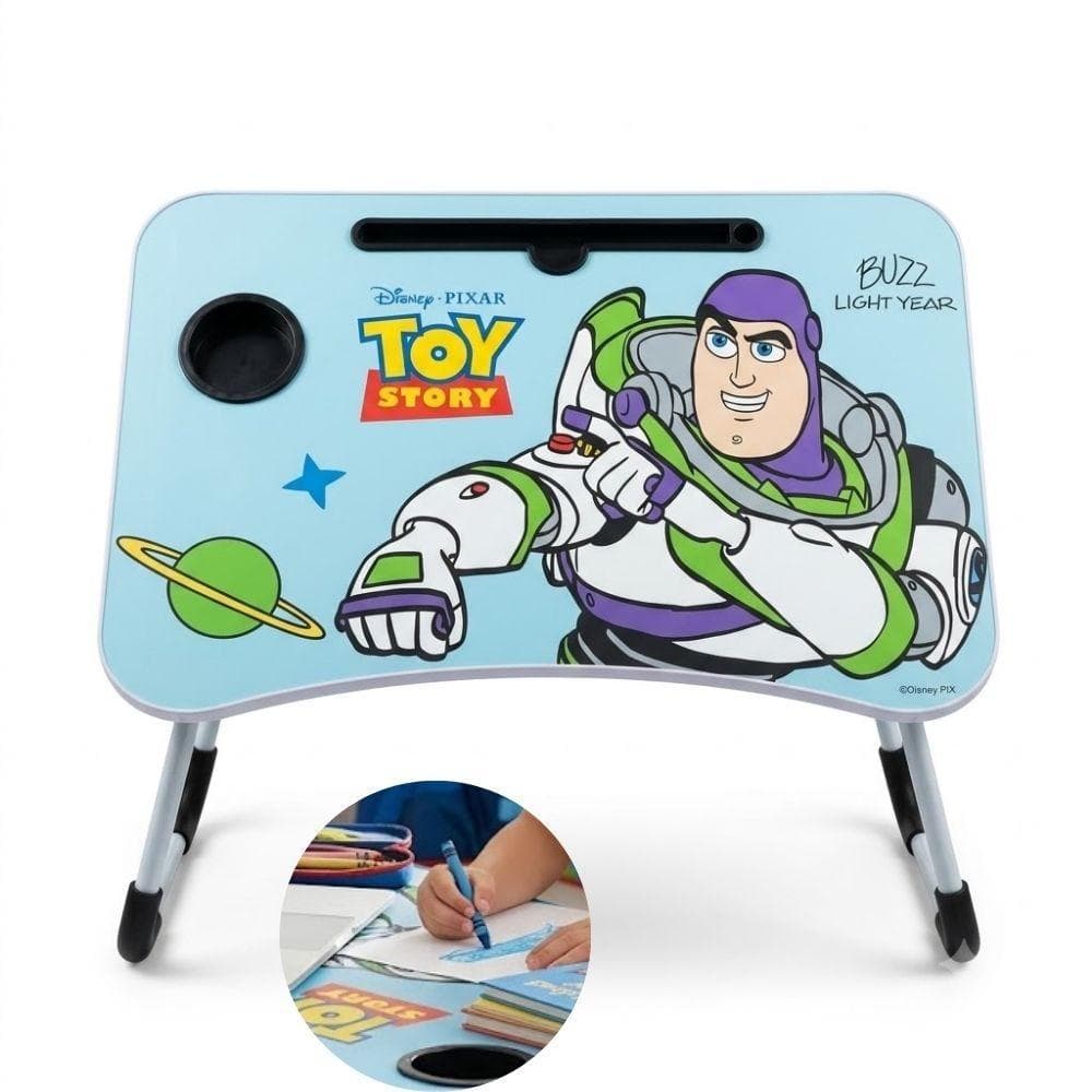 Mesinha Infantil Toy Story Dobrável com Porta Copo