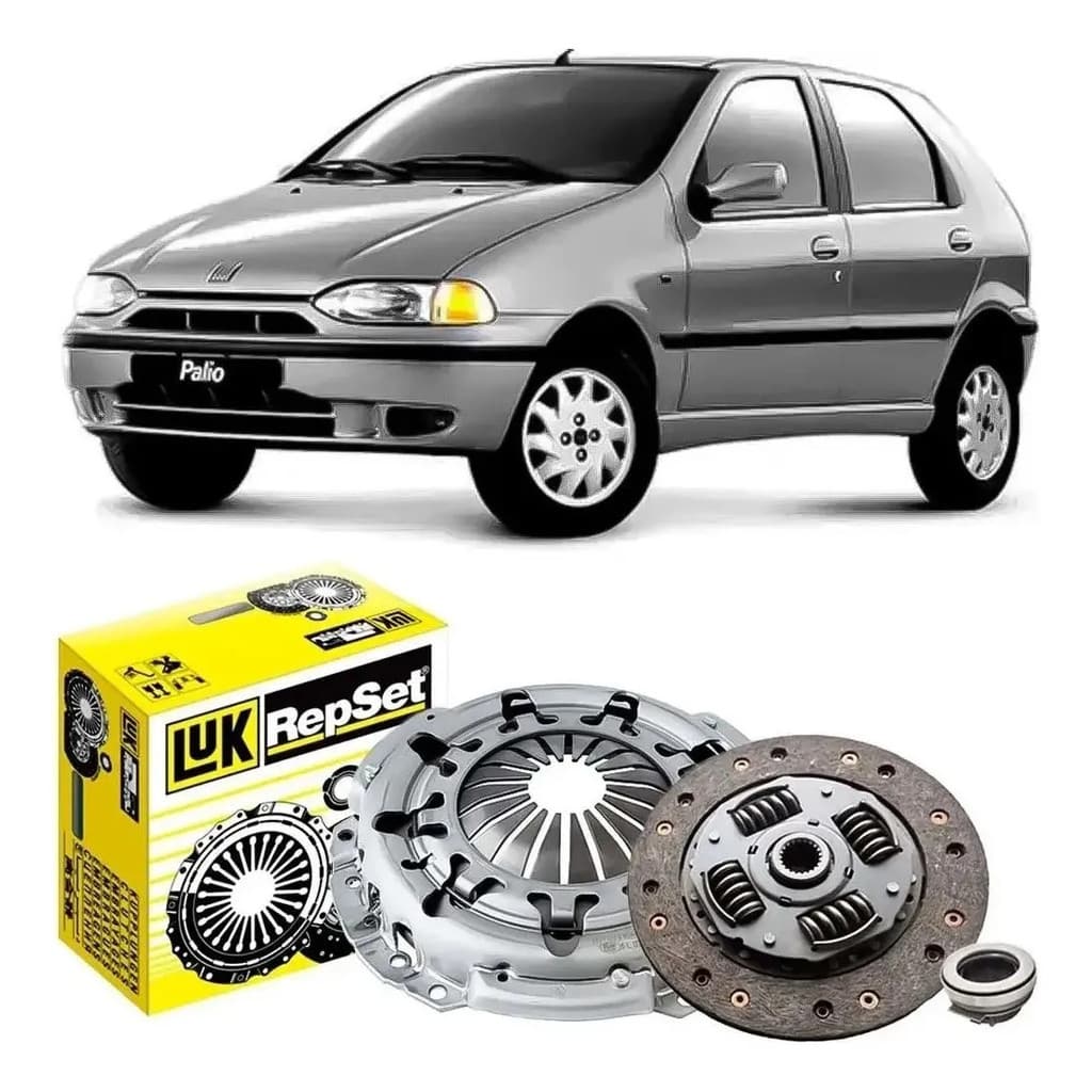 Kit Embreagem Luk 620302900 Fiat Palio Siena Strada Brava Doblo 1.6 8V 16V Original RepSet Completo