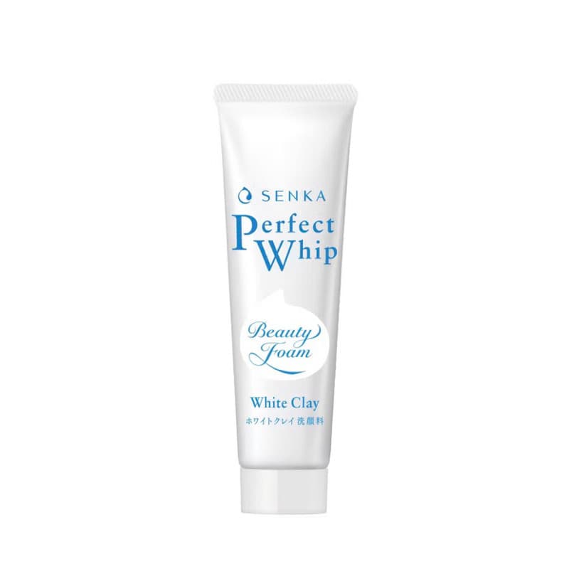 SENKA - Perfect Whip White Clay - Espuma de Limpeza Facial 50g