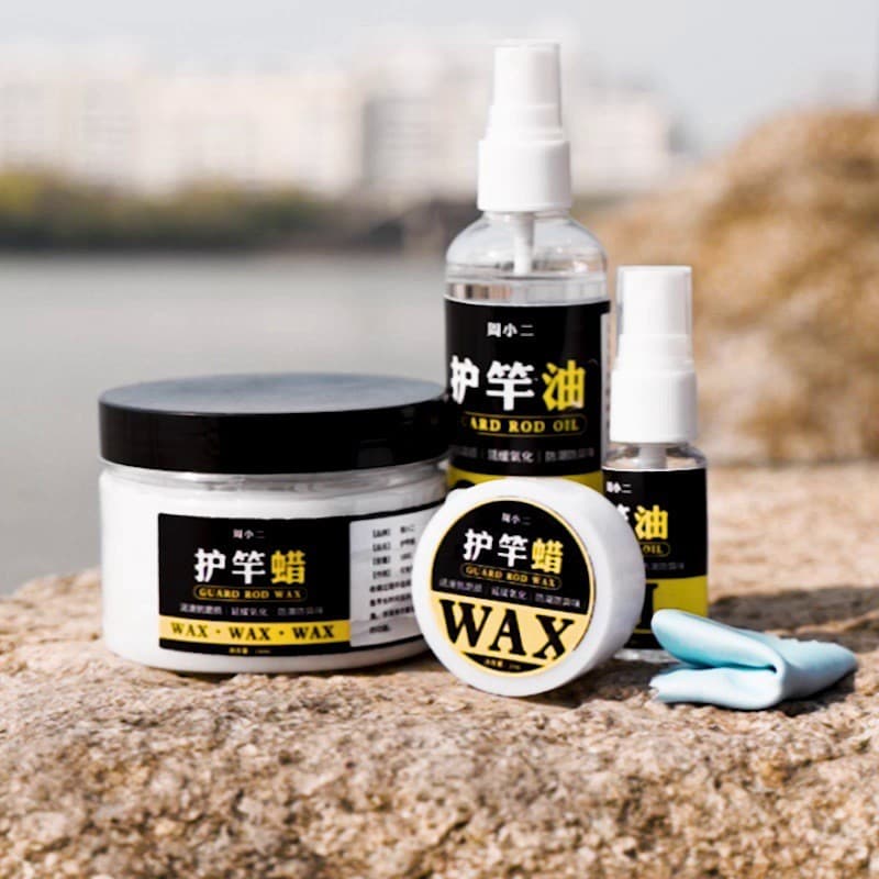 Vara de proteção importada do Japão Vara de pesca de óleo Pesca Manutenção especial Vara protetora Conjunto de óleo prot