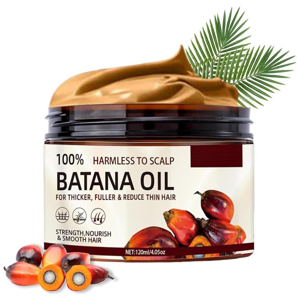 Óleo de Batana 100% Puro e Natural para Crescimento Capilar, Óleo de Batana Puro e Natural Não Refinado, Óleo Capilar Or