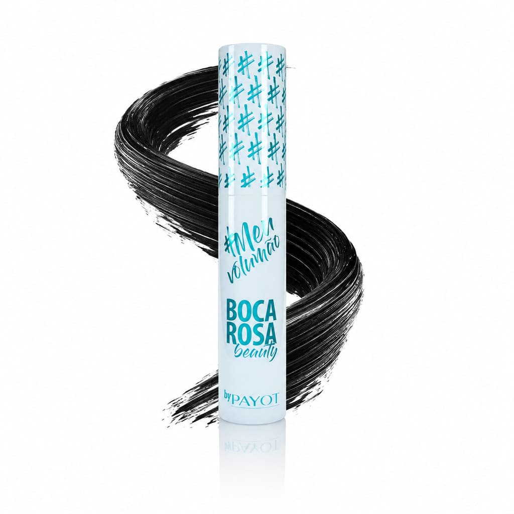 Máscara Para Cílios Boca Rosa Beauty By Payot Meu Volumão Volume Extremo Longa Duração Preto