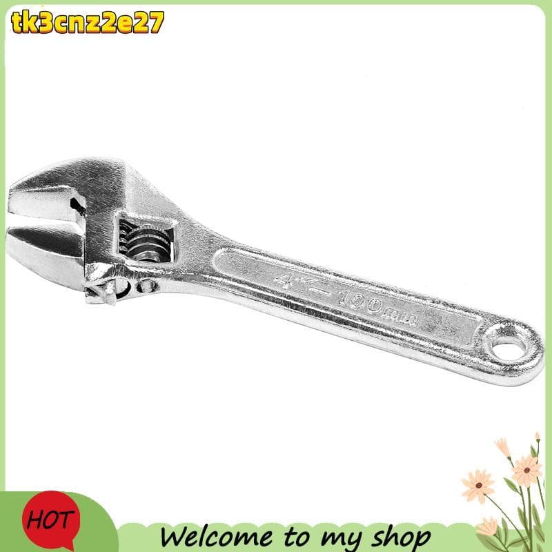 Chave Inglesa Ajustável De Metal De Tamanho Mini De 4 Polegadas 100 Mm
