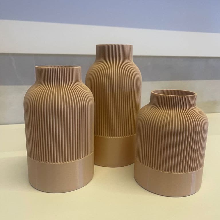 Vaso Para Decoração Sala Rack Mesa Quarto Banheiro Presente para o dia das mães  Impressão 3D.