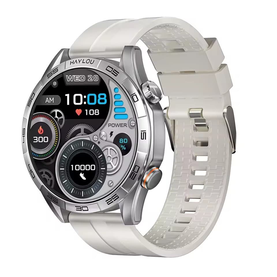 Smartwatch Inteligente AMOLED 1,58" com Chamadas Bluetooth, IP68, NFC