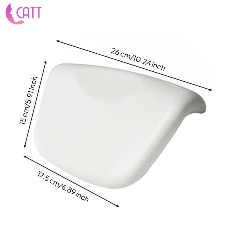[Dadada2] Almofada De Banho De Spa Para Banheira Suporte Ergonômico Pescoço E Costas Antiderrapante Acessório De Encosto