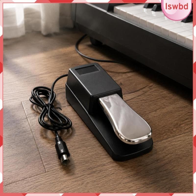 [Lswbd] Pedal De Sustentação De Piano Compacto , Interruptor De Pé Durável , Teclado , Acessório Musical Para Suporte Di