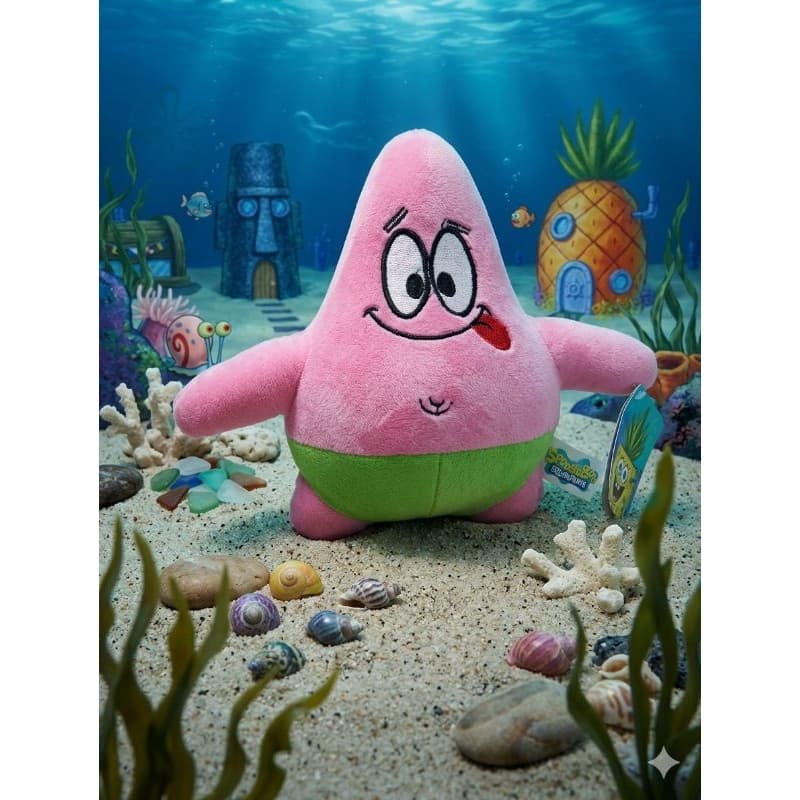 ⭐ Pelúcia Patrick – Personagem do Bob Esponja ⭐