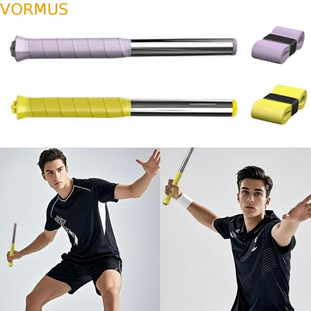 Treinador De Balanço De Raquete , Auxílio Leve E Confortável Para Treinamento De Badminton , Bastão De Portátil