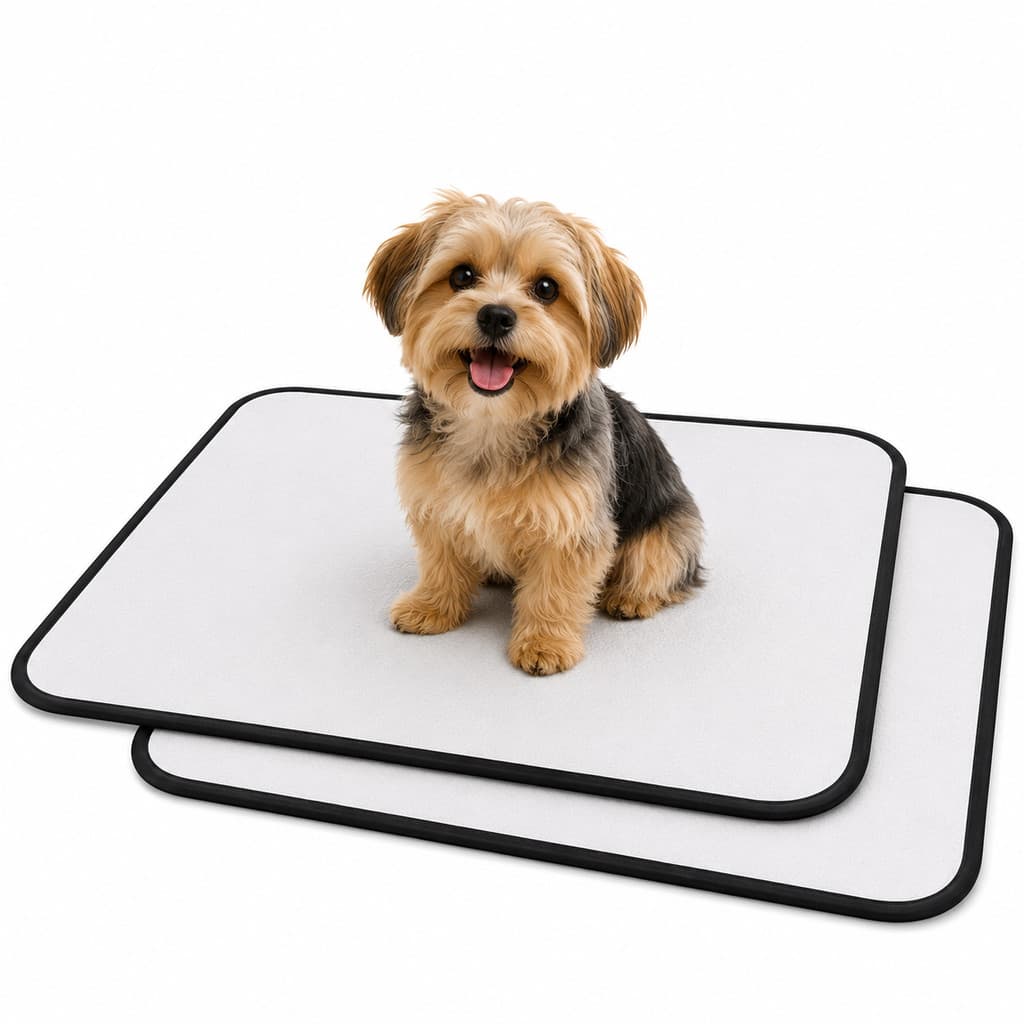 Tapetes Higiênicos Lavável Para Cães Reutilizável Kit Econômico 2 Unidades para Pet Dog Xixi Gato Educador