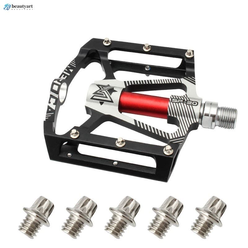 Conjunto De Parafusos Antiderrapantes Para Pedal De Mountain Bike , 50 Peças-Chave Offset Pedais De Bicicleta De Estrada