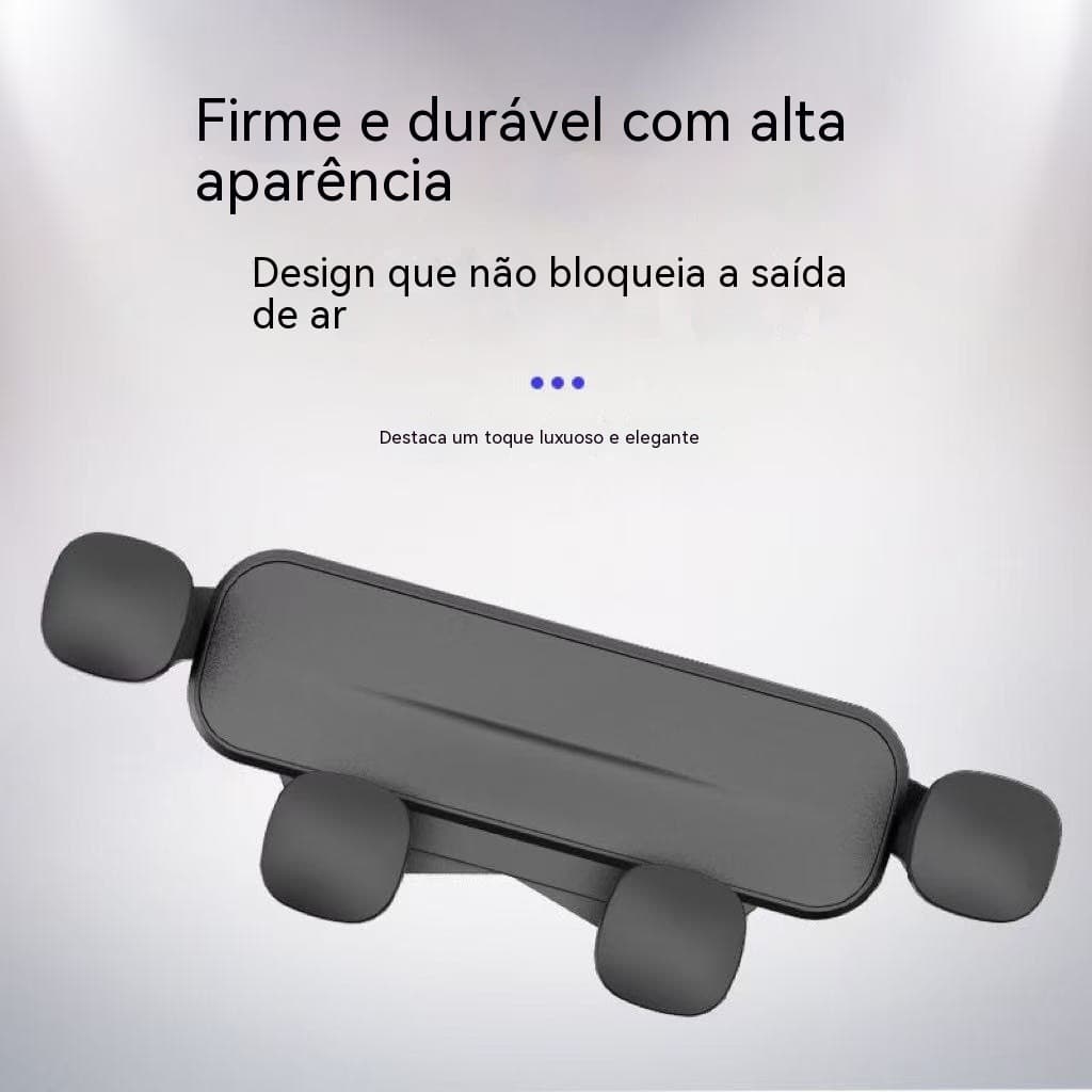Suporte do telefone móvel do carro silencioso pequeno cartão de navegação silencioso uma liga alumínio negócios especial