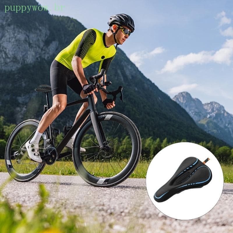 Capa De Selim De Bicicleta De Estrada PUP Almofada De Silicone Assento Profissional