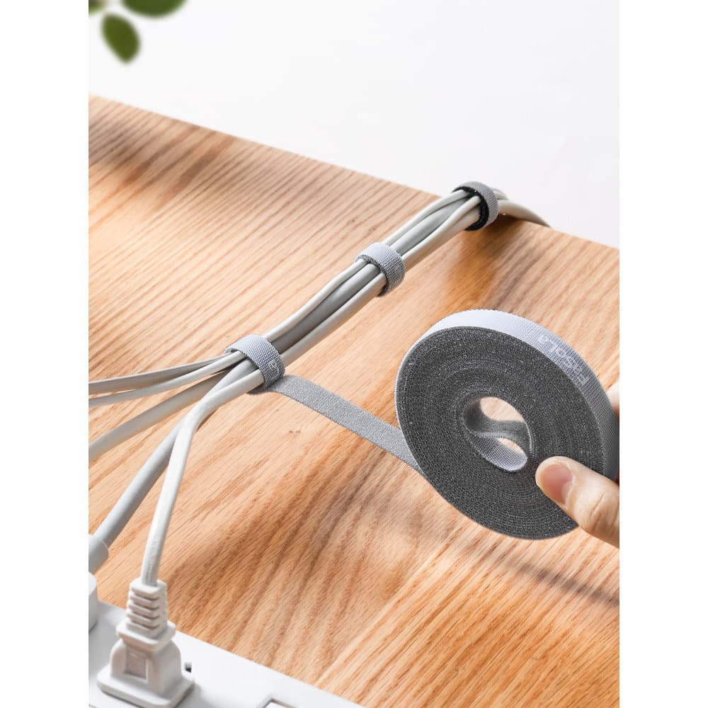Laço de cabo de Velcro criança-fêmea fivela auto-adesivo braçadeira de cabo de dados armazenamento fio cabo gravata Tear