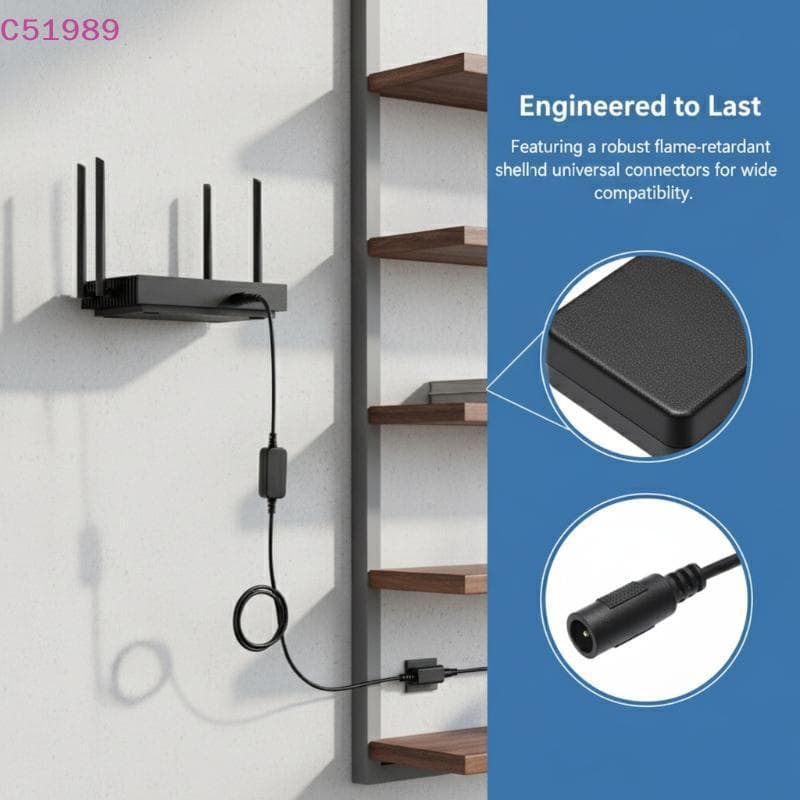 [kaan] Roteador WiFi Reinicializador 60CM Com Desligamento Automático 24H Redefinição DC 5V 15V Para Conexão De Rede Con