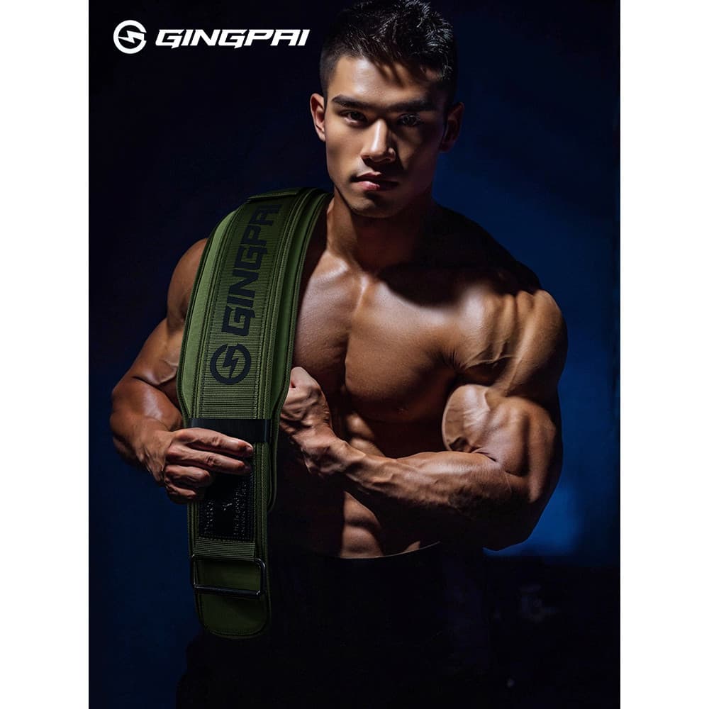 Cinto de Fitness agachamento Deadlift esportes masculinos suporte de cintura levantamento de peso de força feminino equi