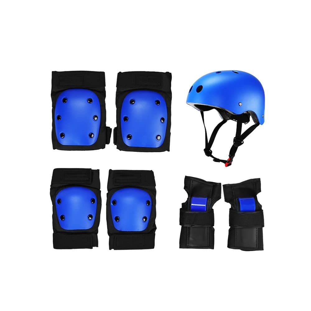 Crianças patinação equipamento de proteção equilíbrio bicicleta ciclismo boné joelheiras profissional ciclismo juventude