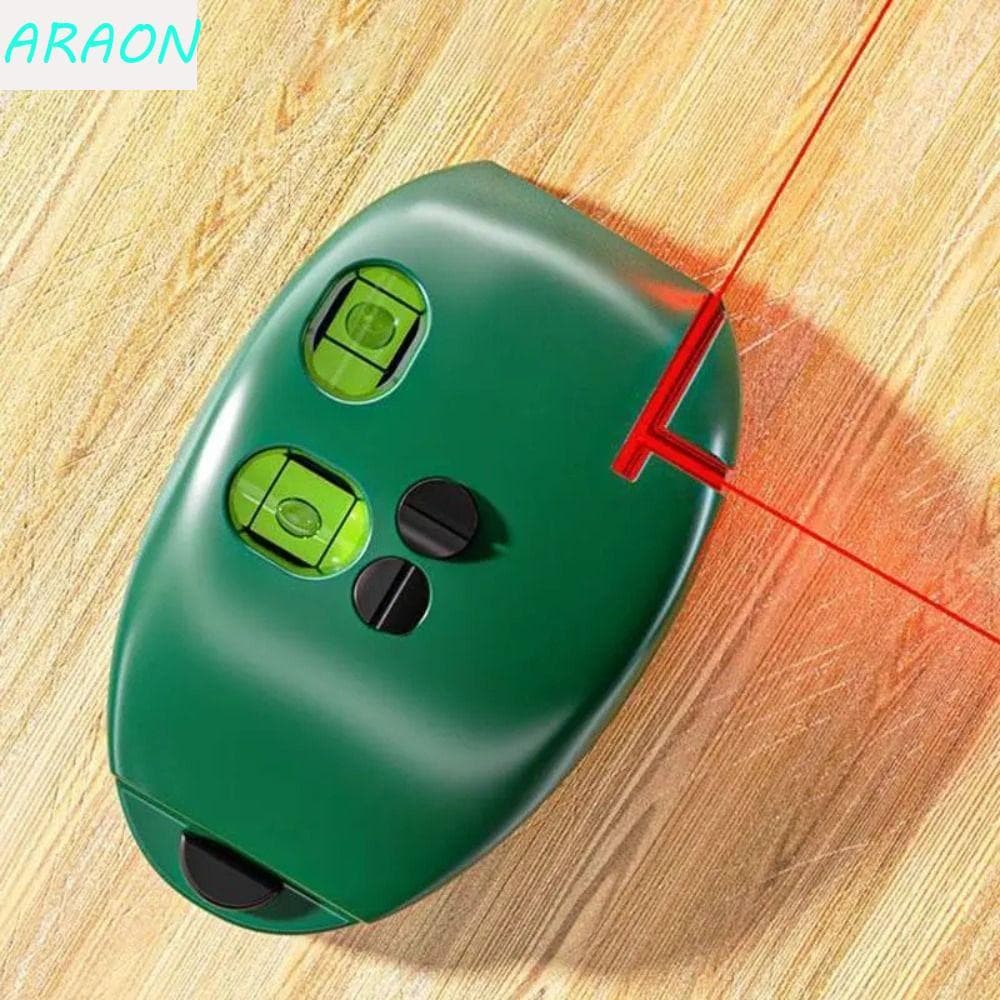 Nível De Bolha De Ângulo Reto , Laser De Mouse De Linha Horizontal Vertical , Níveis 2 Linhas Infravermelhas