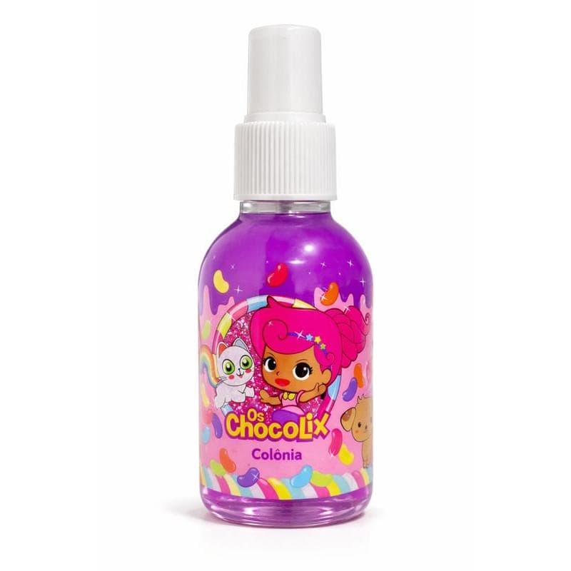 Colônia Chocolix Menina 100ml - Colônia Infantil Suave, Perfume Leve para Uso Diário