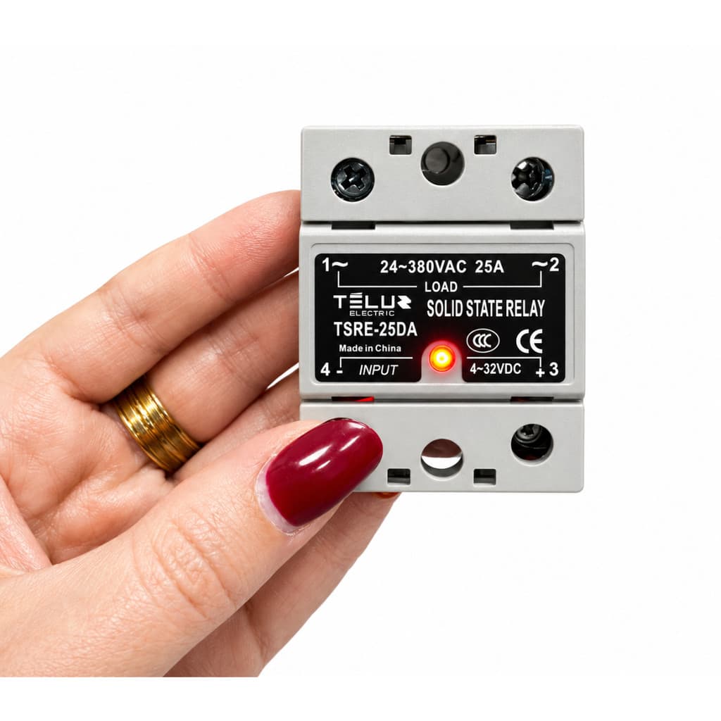 Relé De Estado Sólido Ssr 25a Controle 4-32vdc