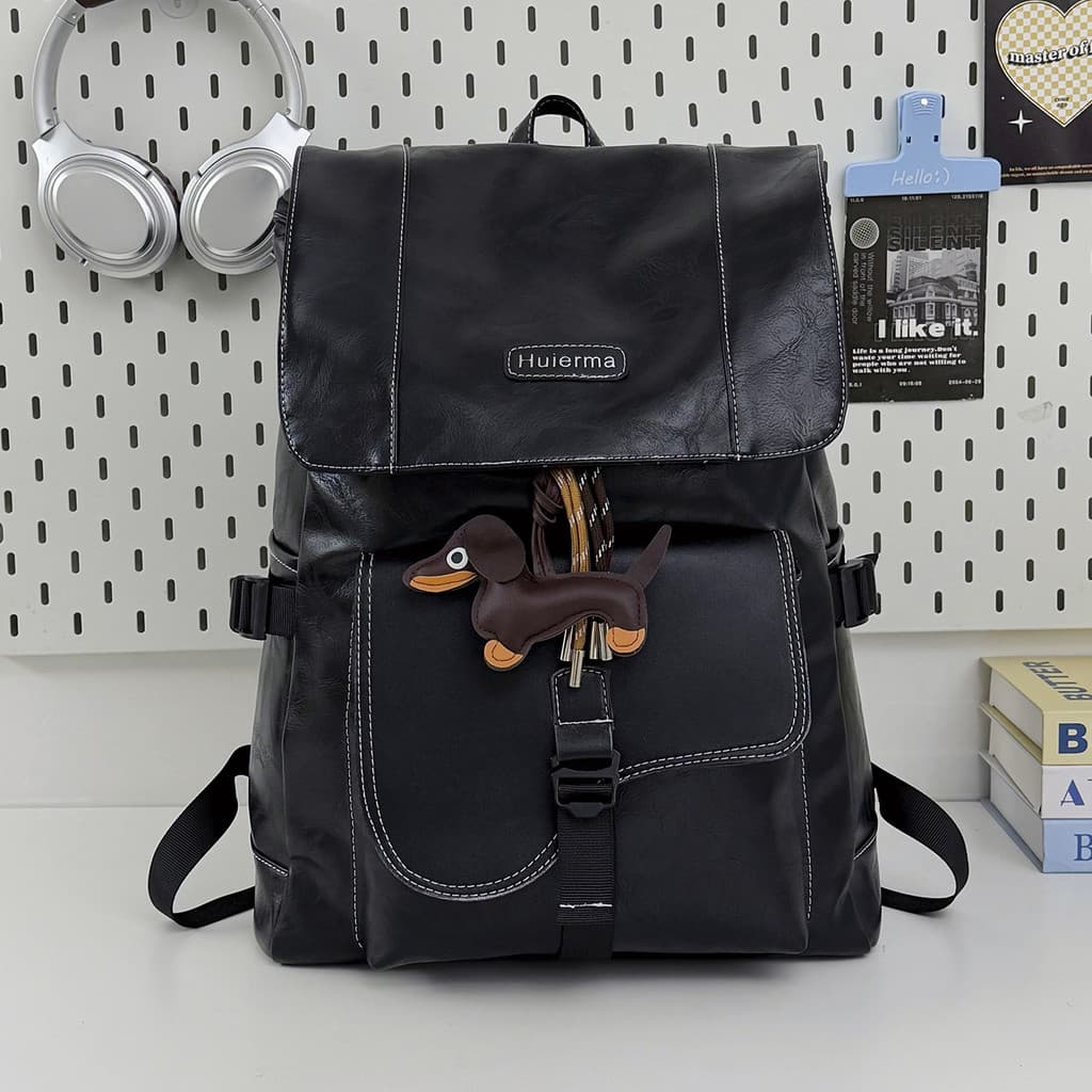 Mochila vintage de grande capacidade para mulheres, modelo novo 2026, mochila de viagem ao ar livre, mochila casual de m