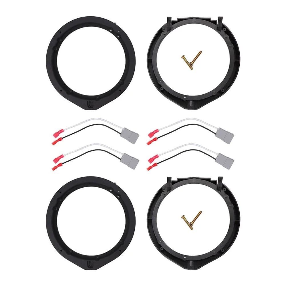 2 Pares Adaptador De Alto-Falante Do Carro Placa Cablagem 6.5 Polegadas Apto Para-Honda Civic Acessórios De Substituição
