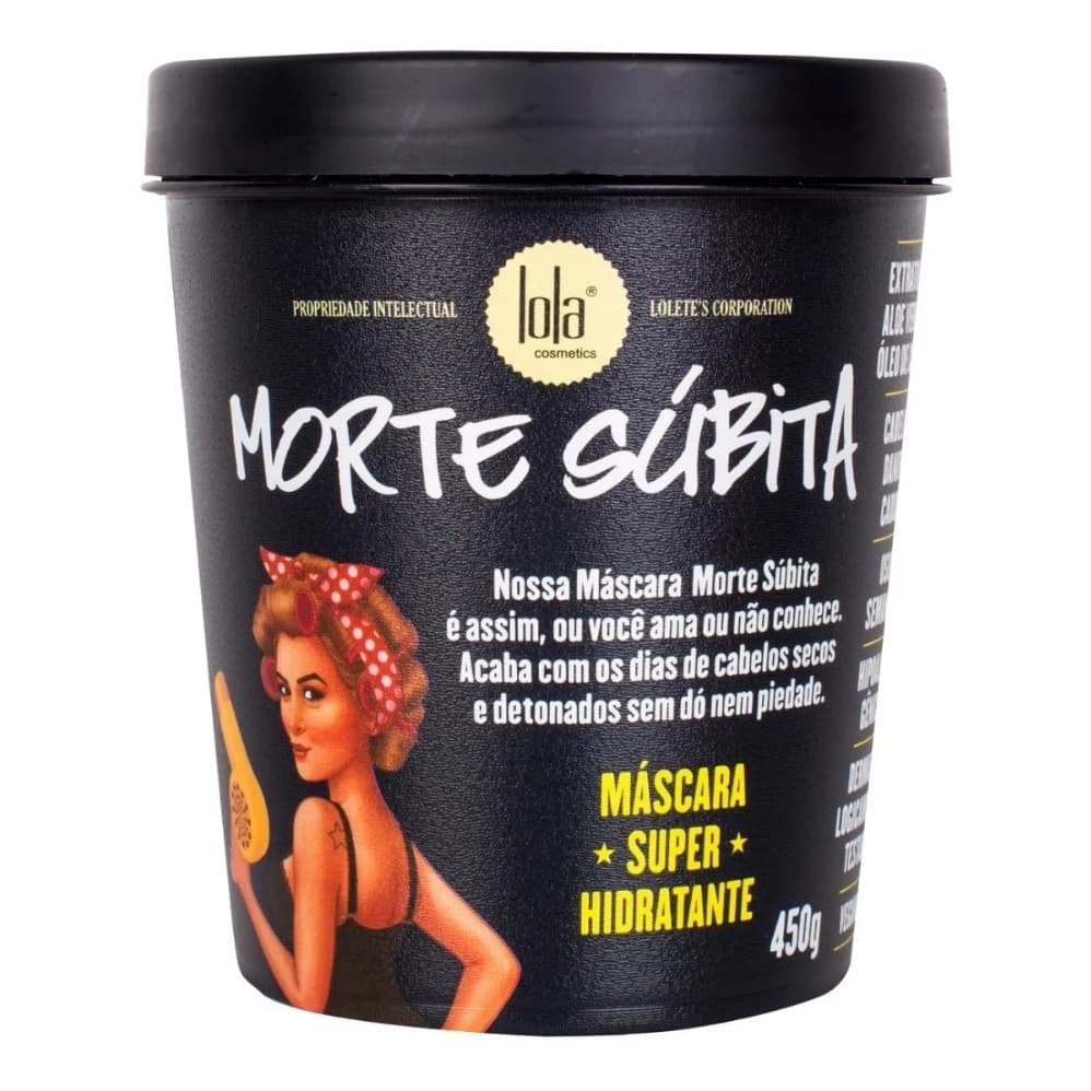 Máscara De Hidratação Lola Cosmetics Morte Súbita 450g