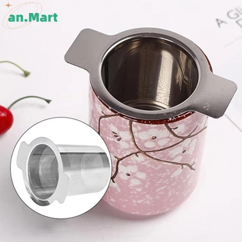JTN Vazamento De Chá De Aço Inoxidável Em Caneca Infusor Com Tampa Filtro Folhas Soltas NW