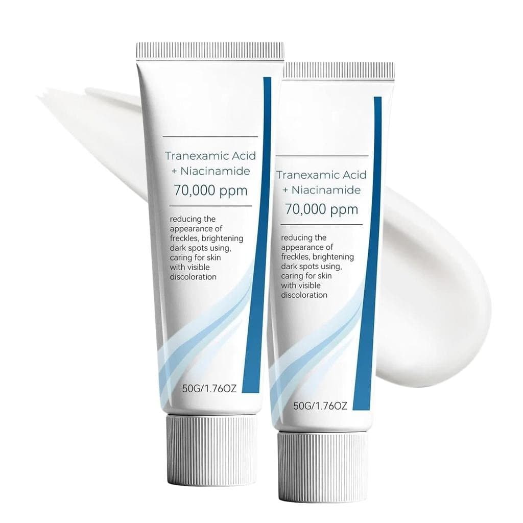 Ácido Tranexâmico Niacinamida Cuidado Facial Hidratante Diário |   Pacote com 2 produtos faciais leves, formulados para