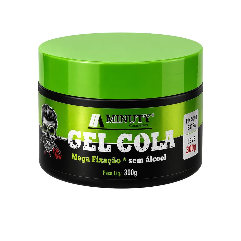 Gel Cola Mega Fixação Sem álcool Leve Pague 250g Leve 300g