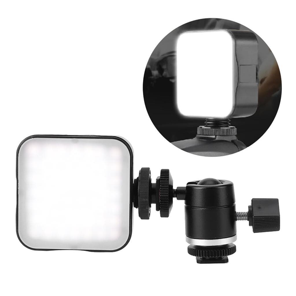 49 LED Luz de preenchimento para fotografia de câmera de painel portátil pequeno para transmissão ao vivo de telefone