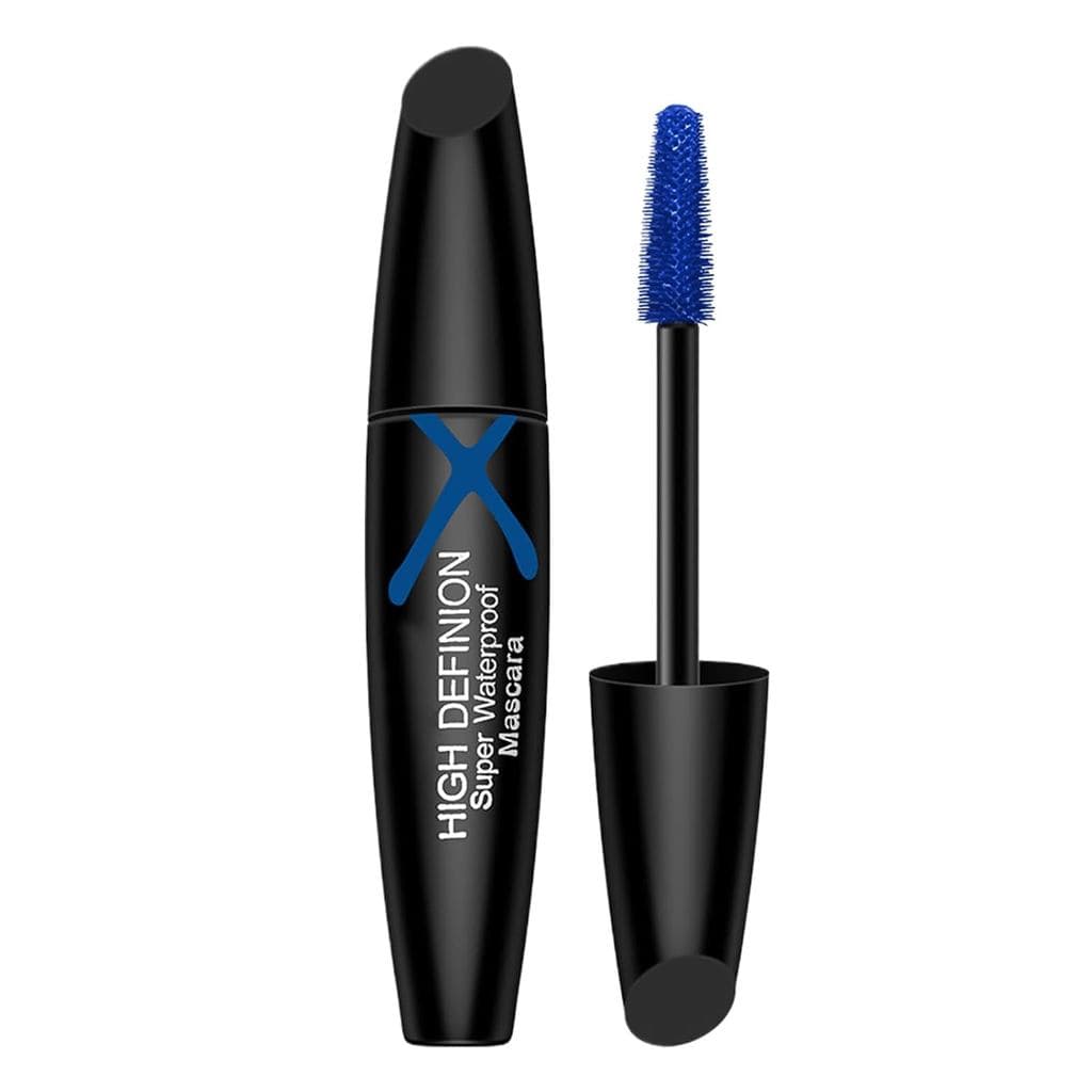 Máscara de Cílios Volumizadora - Escova de Cílios Azul à Prova d'Água, Realçador de Curvatura de Longa Duração |   Ferra