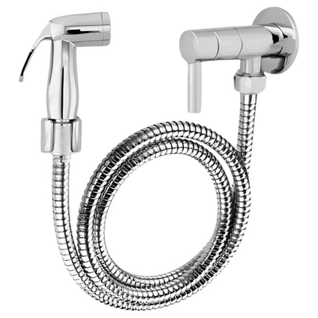 Ducha Higiênica Fabrimar Nova Gioia Cromada DN15 2195 NGIO CR com Derivação para Banheiro Lavabo Metal